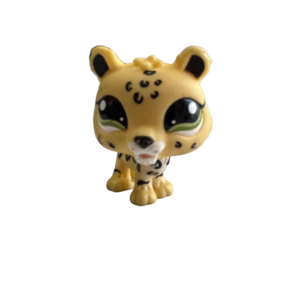 Littlest Pet Shop LPS Jaguar #1419 Hasbro Authentic Collectible Rare Postcard